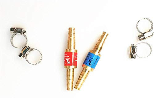 DINGGUANGHE Oxygène Acétylène Flashback Arrestor Clapet Anti-Retour de Flamme Buster for Réducteur de Pression du régulateur de gaz de Coupe de la Flamme for Les tuyaux Soupape
