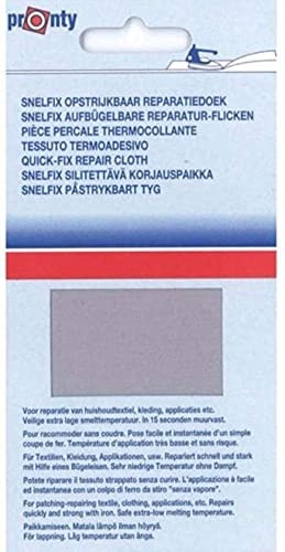 Pronty 552.410.033 Patches, Textilien, Grey, One Size