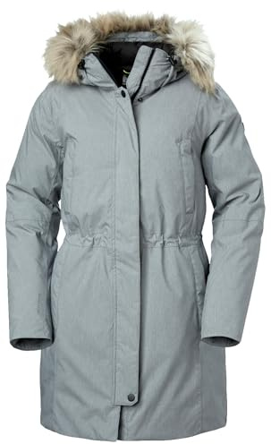 Helly Hansen Women's W Senja Parka, Grey Melange, XL