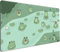 Kawaii Frösche Schreibtischunterlage, grünes Mauspad, niedliches Mauspad, XXL, groß, erweitertes Gaming-Teich, Anime, Frosch, Schreibtischunterlage, 80 x 40 cm, japanisch/koreanische ästhetische