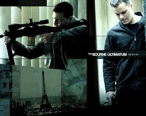Filmposter Bourne 8496 A0, Wandkunst, Heimdekoration, Filmposter, Leinwand, Film, Kino, Retro, Vintage, Kult, klassisch, Nostargic, Saga, moderner Nachdruck, wir drucken jedes Poster für Sie, randlos,