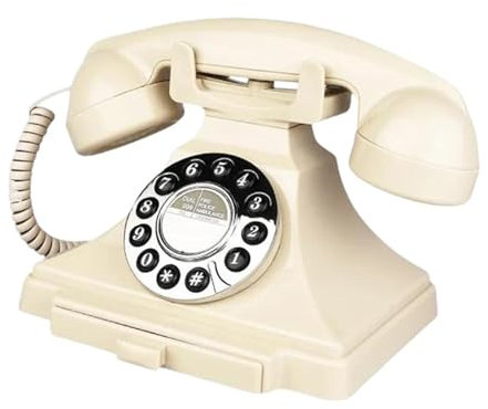 Libro degli Ospiti Audio Telefono Libro degli Ospiti Audio Registrazione telefonica Messaggi Audio Telefono da scrivania per Bar Ufficio Festa di, Bianco