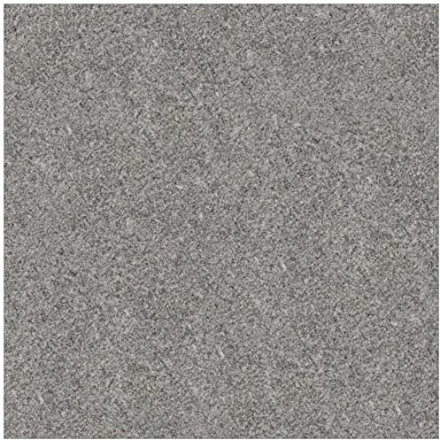 Wallario Glasbild Muster Grauer Marmor Optik -Granit - marmoriert - 55 x 55 cm Wandbilder Glas in Premium-Qualität: Brillante Farben, freischwebende Optik