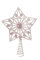 Christmas Tree Topper Star, GLITTER, Rose Gold, Christmas Tree Decoration