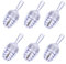WRITWAA 6pcs Honey Honeycomb Lip Gloss Tube DIY Lip Balm Container Easy to Carry