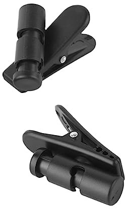 SEWACC 2 piezas Clips para Auriculares y Micrófono Sujetacables para Ropa Fijación para Auriculares y Micrófonos para Ejercicio y Actividades al Aire