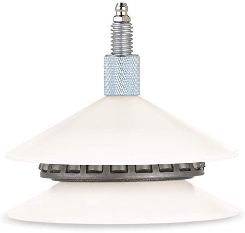 Lumax LX-1310 White 1/2 Inner Diameter / 4-1/2 Outer Diameter Plastic Universal Bearing Packer