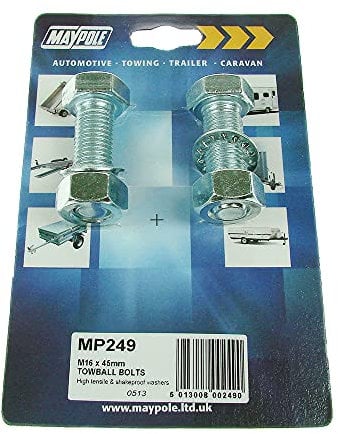 Maypole 249A boule d'attelage à M16 x 45 mm