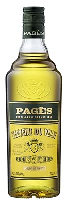 Distillerie Pagès I Verveine du Velay Gold I 700ml Flasche I 40% Volume I Französischer Kräuterlikör