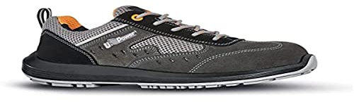 U-POWER RR20196-42, RR20196-42-Calzado de Seguridad Gama Rock&Roll Modelo BREZZA S1P SRC Talla Unisex Adulto, Negro, 42 EU