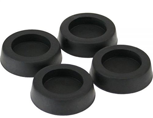 WireThinX Gummi-Füße - für PC Gehäuse - 4er Pack - schwarz