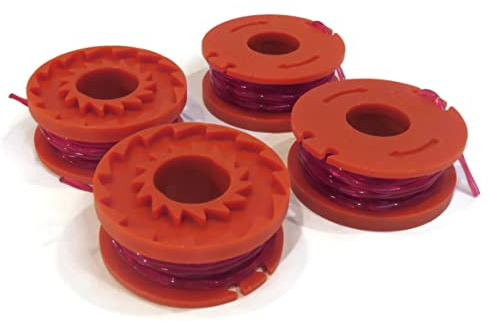 WORX WA0004 Ersatz-Trimmerschnur, 2 Stück, 3 m