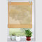 HongYa Raffrollo Voile Transparent Ösenrollo Gardine B*H 100 * 140cm Orange
