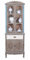 Antik Vitrine Buffet Schrank Shabby Chic Vitrinenschrank Küchenvitrine 183 cm mxa022 Palazzo Exklusiv