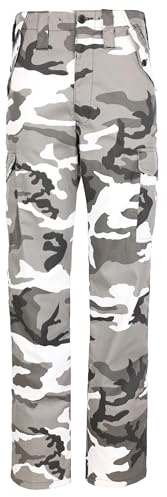 FORT - Combat Trousers - Cargo Trousers - Work Trousers for Men - Multi Pockets - Removable Drawcords - Mens Work Trousers