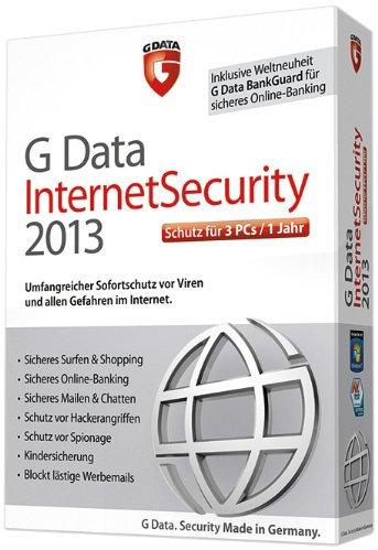 G Data InternetSecurity 2013 - 3 PC