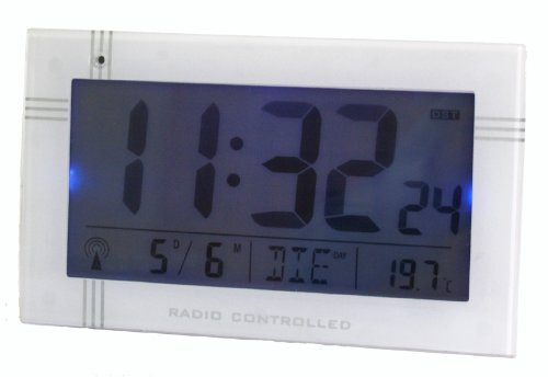 Eurotime Jumbo-LCD-Funkwecker 40927-00
