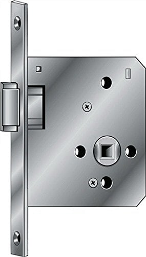 BKS Einsteck-Fallenschloss 20/55/8mm DIN L/R silberf.ktg.