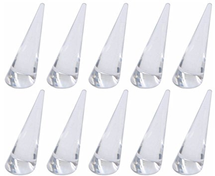 Actopus 100 Ring Display Kegel Acryl Klar Schmuck Display Ständer Halter