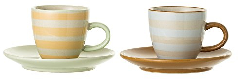 Bloomingville 22060719 Tasse 2-Set, Steingut