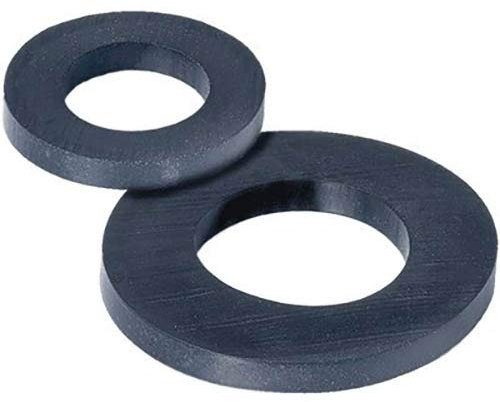 Joint en caoutchouc plat large.