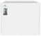 elho Pure Soft Brick Divider Large 80 - Blumenkübel Groß für Innen & Außen - Ø 79.0 x H 65.0 cm - Weiß/Weiss