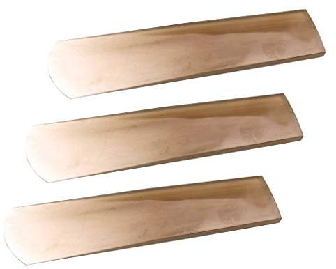 Almencla 3er Pack Saxophon Blätter Alt Saxophon Es-Stimmung Saxofon Reeds Blättchen 2,5 Harz