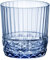 Bormioli 94121 Rocco America Set 6 Bicchieri Blu Rocks, Vetro, 30cl, 300 milliliters, Sapphire Blue