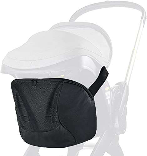 Cysocool Kinderwagen Organizer Für Doona Kinderwagen, Snap on Kinderwagentasche Baby Zubehör Baby Wickeltasche Babytasche Buggy Tasche Baby Essentielles