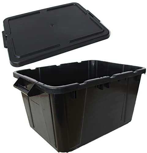 All-Green Ergo Box Black 44L & Black Lid