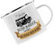 Emaille Tasse - Die besten Busfahrer heißen (Wunschname) - Kaffeetasse mit Motiv, Campingtasse, bedruckte Emailletasse mit Wunschtext
