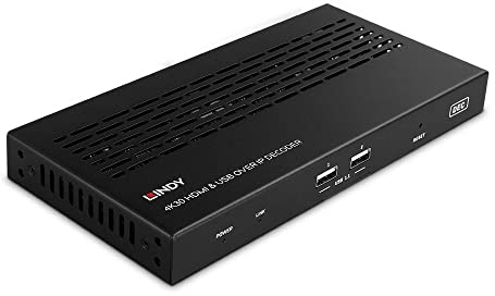 LINDY 38397 4K30 HDMI & USB Over IP Extender - Decoder
