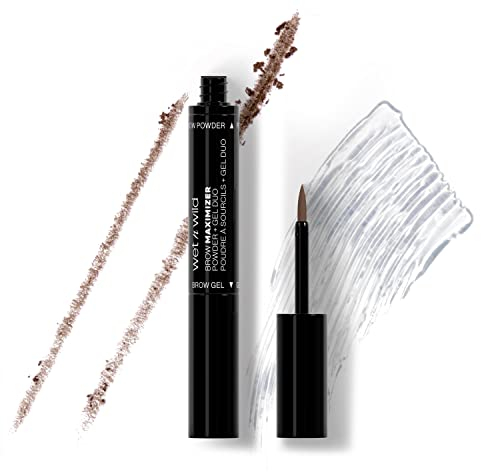 Wet n Wild Brow Duo, Duo aus Lamination Augenbrauen Gel und Augenbrauenstift-Puder zum Formen, Definieren und Auffüllen der Augenbrauen (Brow Lifting Set), Farbton: Neutrales Braun