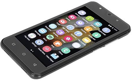 S21 Ultra 5.0in, Cards Dual Standby Mobile Phone Dual Sim Smartphone avec RAM 1GB ROM 4GB Noir 110‑240V