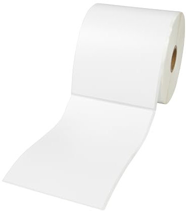 Prolac Hochwertige Thermotransfer-Etiketten – Aufkleber – Robust & Vielseitig – Etiketten Selbstklebend – Etiketten für dauerhafte und klare Markierung – Weiß – 150x100mm – 500 Stück