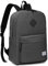 Kasgo Schulrucksack, Klassisches Leichtgewicht Wasserdicht Rucksack Herren Damen Jungen Mädchen Teenager Hochschule Schultasche Casual Daypack für Reise Arbeit Grau