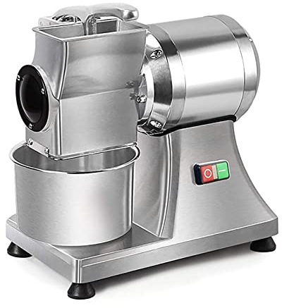 550W Large Electric Cheese Graters Machine, Grinder Machine, Stainless Steel Electric Butter Grinder for Cheese, Butter, Cheese, Bread Bran