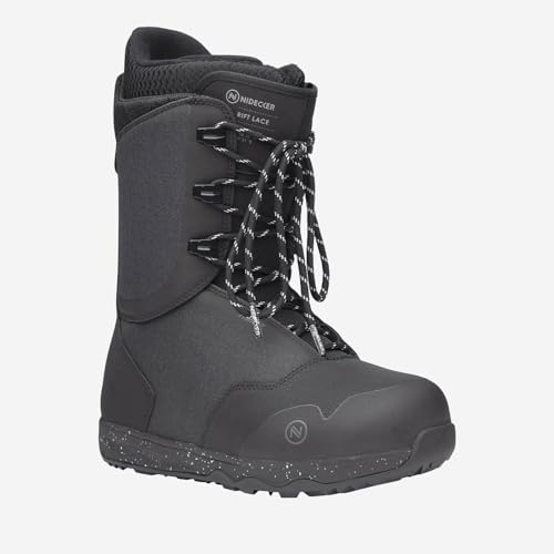 Nidecker Rift Lace '23 - Stivali da snowboard, colore: nero, taglia 8,5