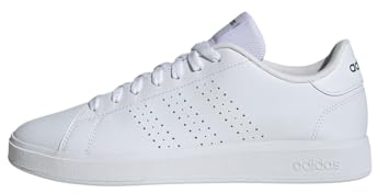 adidas Herren Advantage Base 2.0 Shoes Schuhe, Cloud White/Collegiate Green, 45 1/3 EU