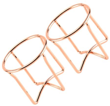 Ipetboom 2pièces Support De Rangement Pour Éponge De Maquillage or Rose Séchoir Ventilé Croix Pour Éponges Support Compact Et Lavable Pour Beauté Et Maquillage