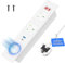 Recessed Desk Socket with 15W Wireless Charging, Built-in Socket with USB-C PD 20W, Dual Power Outlet, Switch, 2m Cable, White