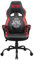 Subsonic – Chaise gaming AC/DC chaise de bureau, fauteuil gamer, assise à bascule, dossier ergonomique - Noir