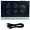 USB Sound Interface, 2X2 Professional Mixer with 48V Power, 2 IN 2 OUT, XLR 1/4in Mic Preamplifier, High Resolution 24Bit/192kHz, Real Time Monitoring, USB Card for PC Recording