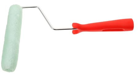 Hemobllo Farbroller Mit Farbrollerpinsel Tragbar Und Praktisch Für Malerbedarf Kleiner Farbroller Zum Streichen Von Wänden Fensterrahmen Decken Und Möbeln