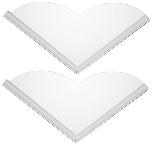 Cabilock 2pezzi Protezione per Doccia Trasparente Parabrezza per da Bagno e Previene Schizzi e Mantiene Bagno Asciutto