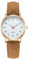 AOOSU Damenuhr Leder, Damen Analog Quarz Uhr mit Leder Armband, Uhren Damen Einfache Business Klassische Armbanduhr Lässig Quarzuhr Kleideruhr Nachtlicht