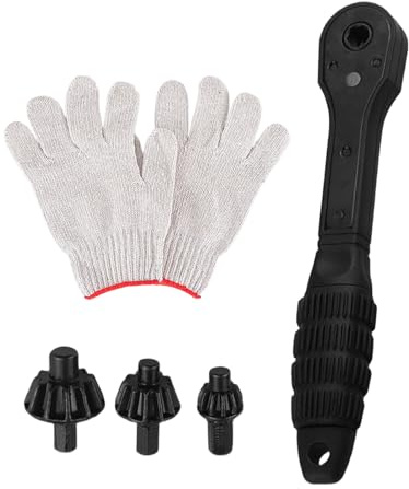 Trapano Chucks Cricchetto Bacchette Chiave a cricchetto 2 in 1 Tenditore a cricchetto per precisione