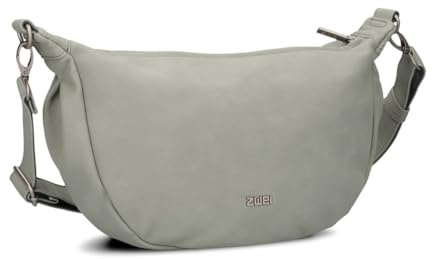 Zwei Damen Handtasche Mademoiselle.M M70 Moon-Bag 4 Liter Trend-Tasche in Halbmond-Form vielseitig als Bauchtasche Crossbody-Bag Abendtasche Umhängetasche zu tragen