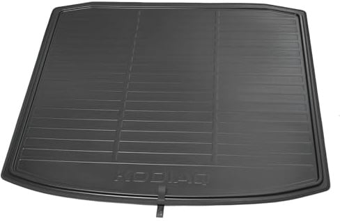 Skoda 57H061163 Kofferraumwendematte Schutzmatte Kofferraummatte, mit Kodiaq Schriftzug *** nur für 5-Sitzer *** nur für Basisboden (PR-Code 3GA) *** Nicht für PHEV ***