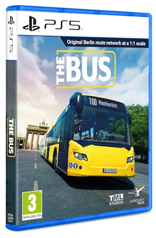 Aerosoft The Bus – Bus Simulator PS5 | Realistische Verkehrssimulation mit Berliner Streckennetz, verschiedenen Bussen & Karriere-Modus (engl.Box Version)